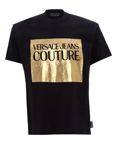 tracolla versace jeans couture|Versace Jeans men's t shirts.